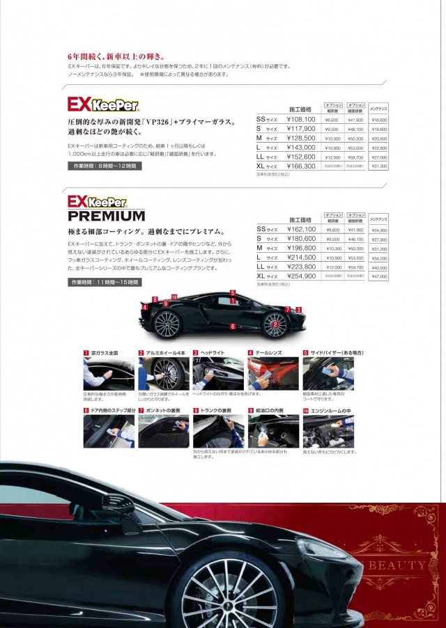 正規品】EXキーパーケミカル一式 - メンテナンス用品