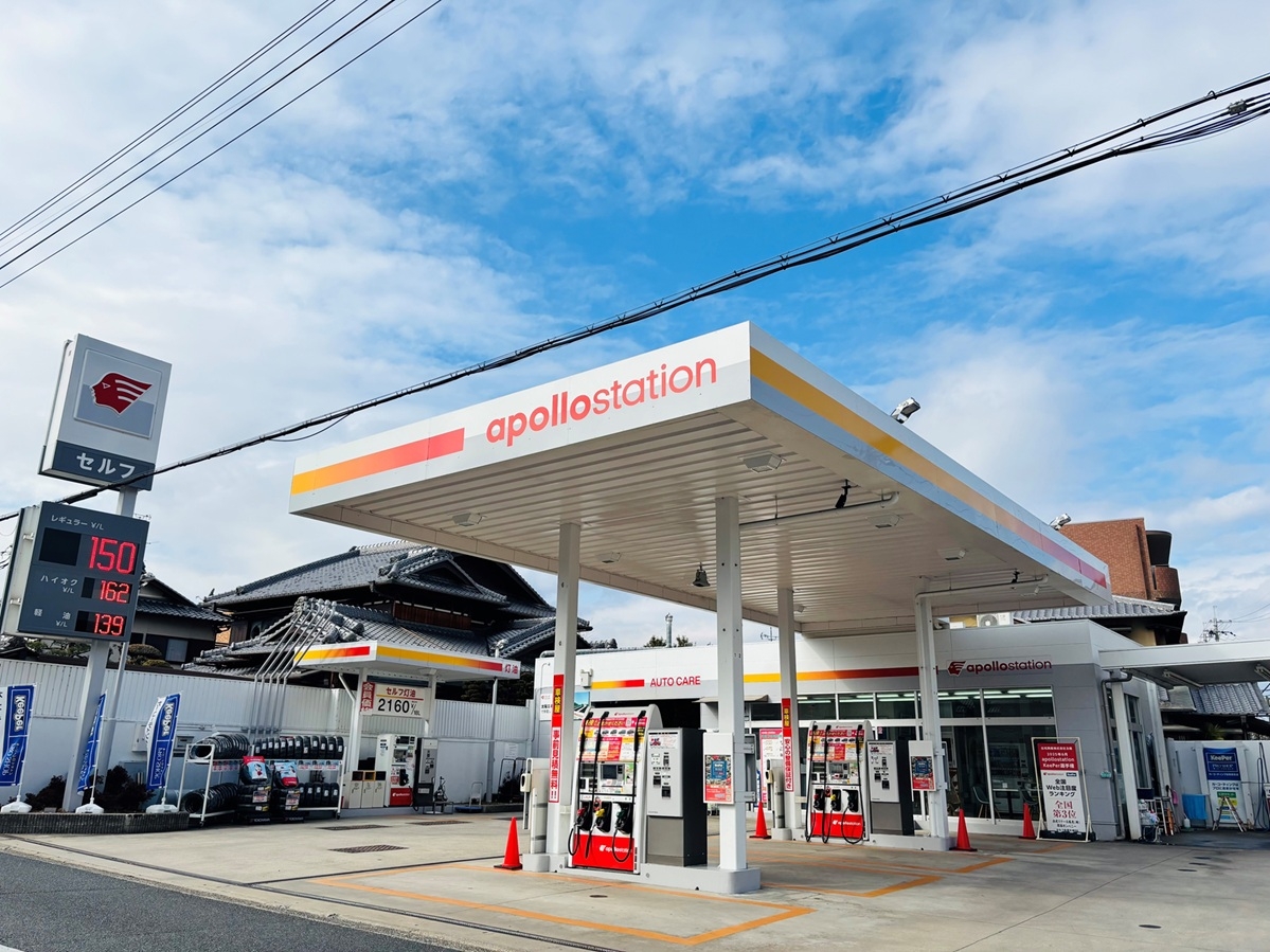 セルフ長岡天神SS 出光リテール販売株式会社 関西カンパニー